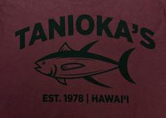 Tanioka's ESTABLISHED 1978 Adult T-Shirt Cardinal