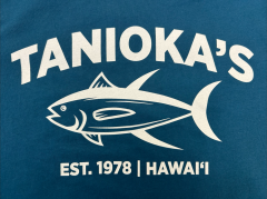 Tanioka's ESTABLISHED 1978 Adult T-Shirt Teal