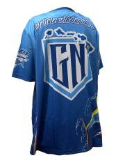 Tanioka's X Get Nutz Crew Neck Shirt Blue