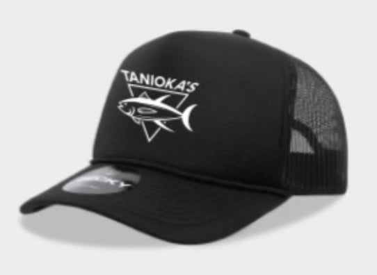PICK UP ONLY (NO SHIPPING) Hat Tanioka's NEW Trucker Black