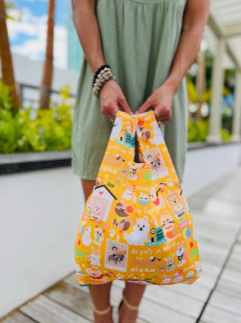 Bags Eden In Love Nylon Pets In Hawaii Yellow