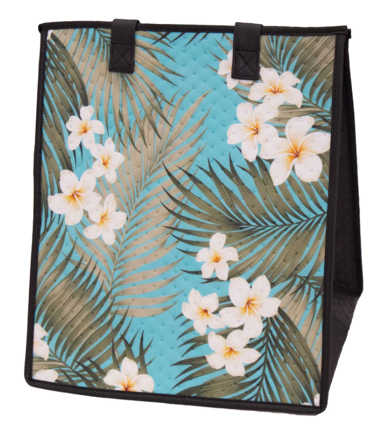 Pick Up Only (No Shipping) Insulated Bag Plumeria Palm