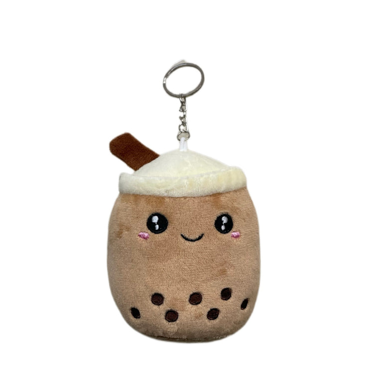 Keychain & Backpack Charm 5" Drink Coffee Boba with Straw
