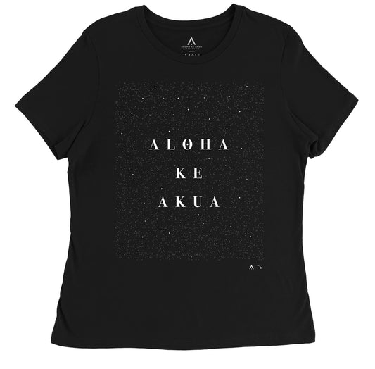 Aloha Ke Akua Women's T-shirt Nāhōkū - Black