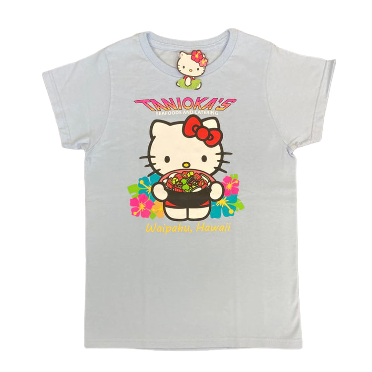 Hello Kitty Poke Bowl Missy Shirt White